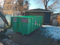 Bin for rent junk removal call 780 996 6738