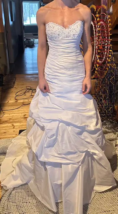 wedding dress size 4, View more