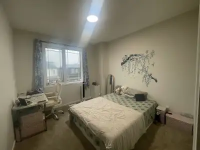 Furnished Room for Female – Southwinds, Airdrie $475/month – All Inclusive (Utilities + Laundry + Hi...
