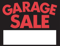 Garage Sale - May 10/11