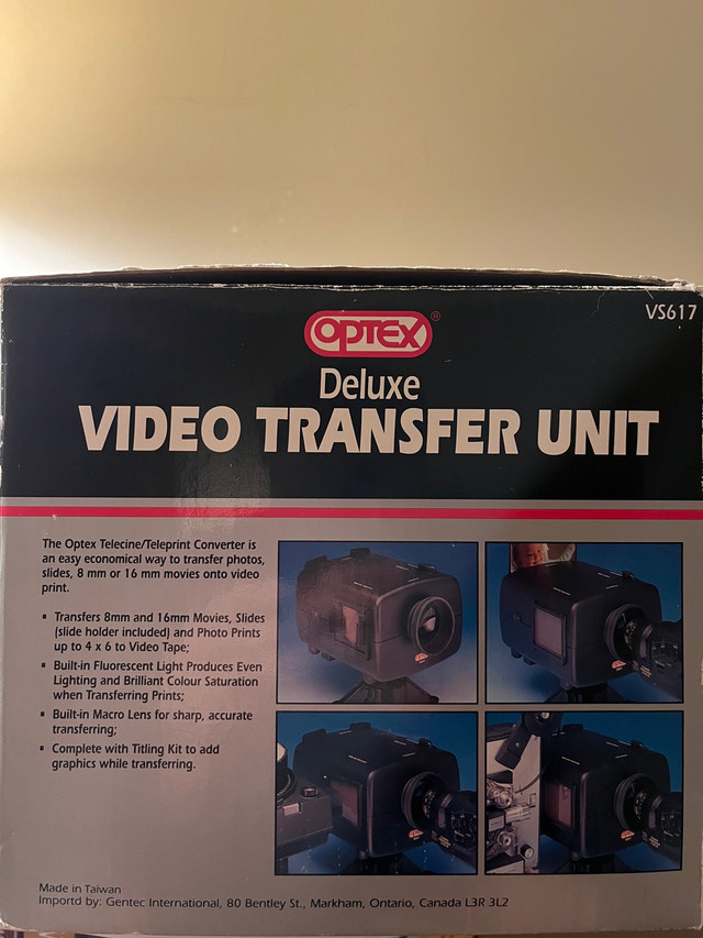 OPTEX Video Transfer Unit in Cameras & Camcorders in Oakville / Halton Region - Image 3