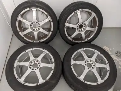 Fitte sur Toyota Corolla vw golf jetta audi cavalier volkswagen subaru impreza -2 pneus 4saisons 225...