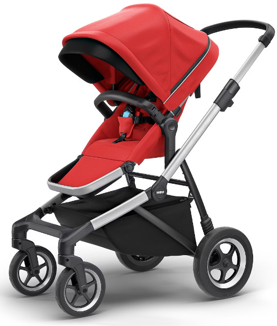 Poussette / stroller Thule Sleek rouge neuve dans sa boite dans Poussettes, porte-bébés et sièges d'auto  à Longueuil/Rive Sud