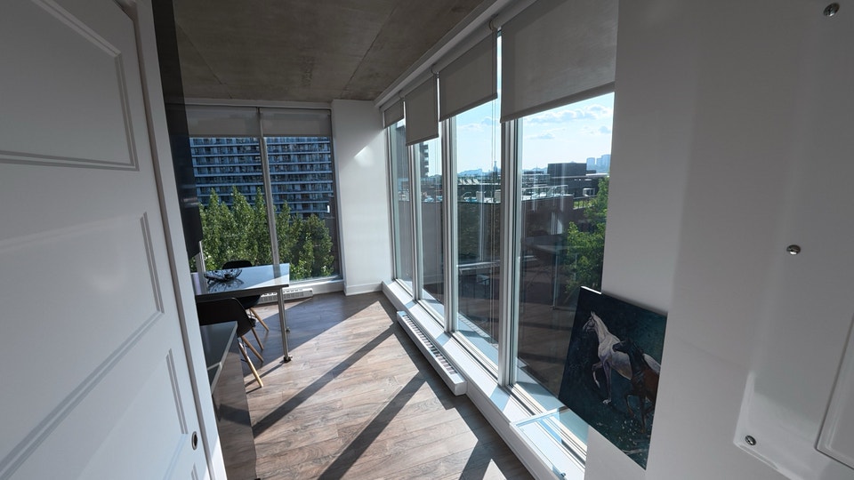 3 1/2 furnished condo in griffintown. amazing view 3