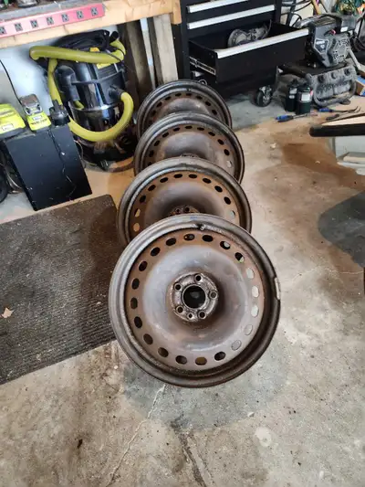$30 per Steel wheel rim ( set of 4) 17 x 7 Bolt pattern 5 x 110 bore 65.1 Offset 40 Came off a 2021...
