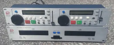 Power Pro Audio 1002 19" rack mount DJ cd players, View more