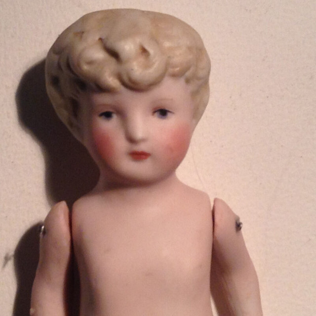 Antique all bisque doll in Arts & Collectibles in Vancouver - Image 2