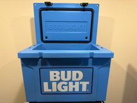 Bud Light Grizzly 40 Quart Cooler - Brand New In Box -$450 Value