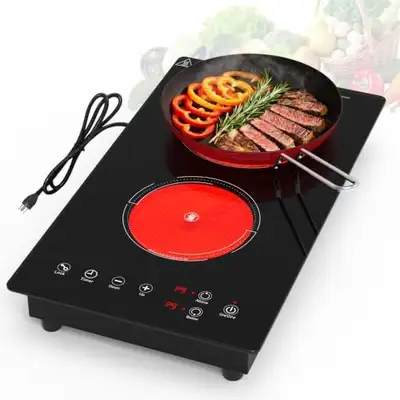 NEW Electric Cooktop,110V 2100W Electric Stove Top with LED touc, View more