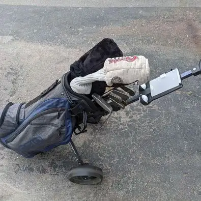 Ensemble de golf avec chariot, View more