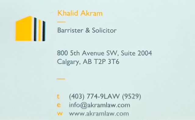 LAWYER/NOTARY/COMMISSIONER/Text or Call: (403) 774-9LAW (9529) in Financial & Legal in Calgary - Image 3