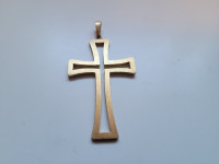 Rolled Gold Cross Pendant