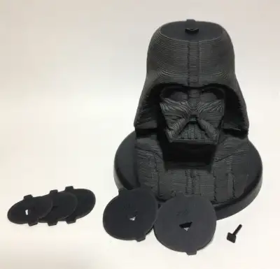 Collectible Star Wars Darth Vader 3D Disc Puzzle