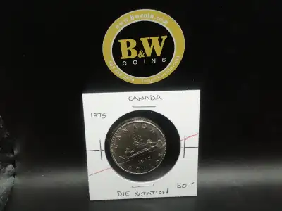 1975 Canada $1 Die Rotation Coin, View more