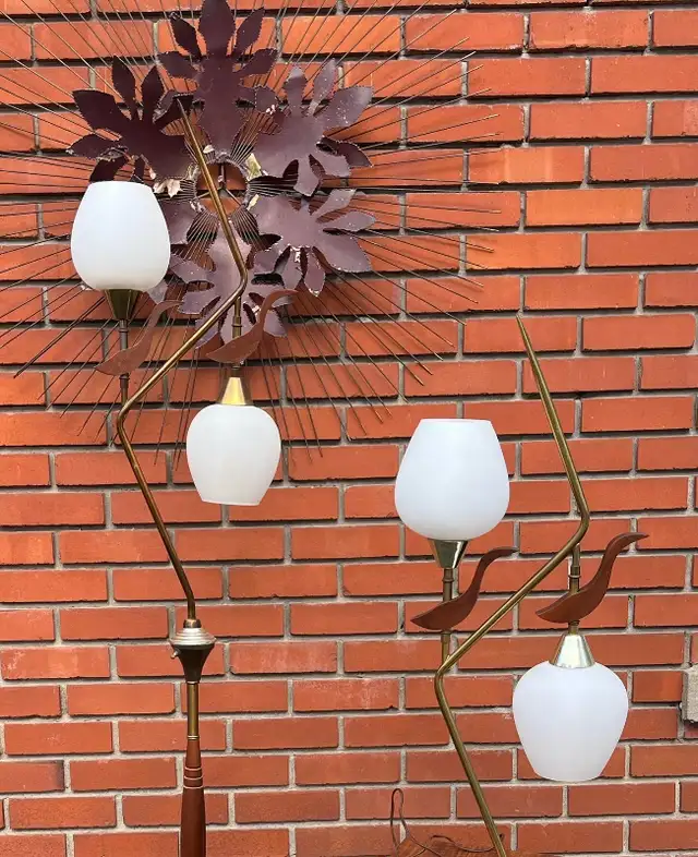 Awesome pair of mid century modern lamps 1960 Majestic Style in Indoor Lighting & Fans in City of Montréal - Image 13
