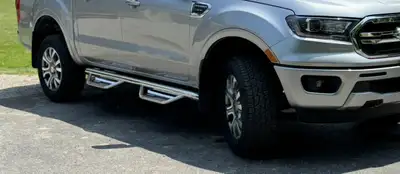 2019-2023 Ford Ranger crew cab steps. Came off of a 2023, stainless steel, like new condition with a...