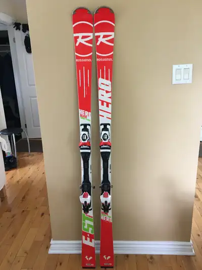 Rossignol Hero Elite ST Ti Skis 172cm. 122-68-104. R14. For intermediate to advanced skiers.