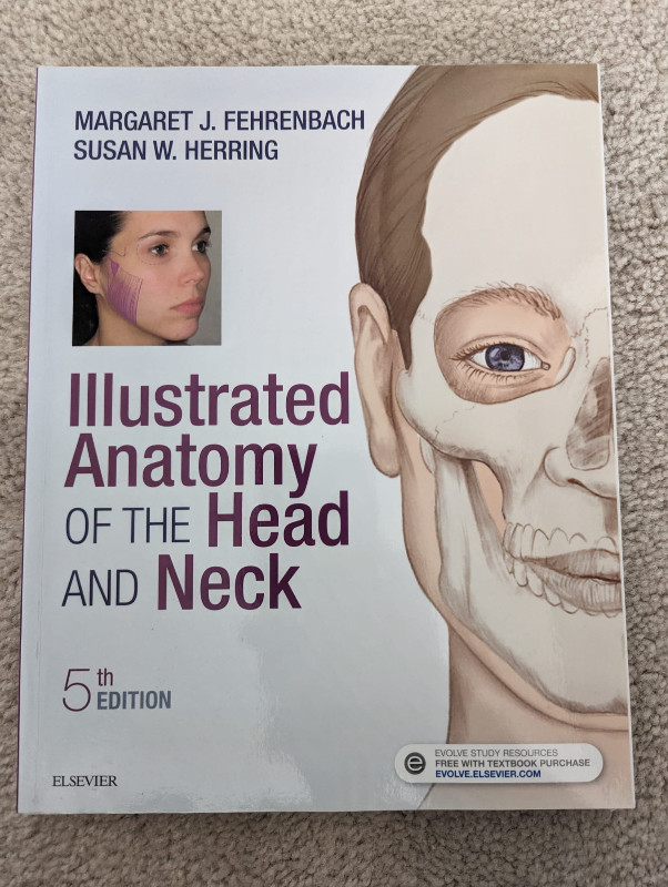 Illustrated Anatomy of the Head and Neck in Textbooks in Mississauga / Peel Region