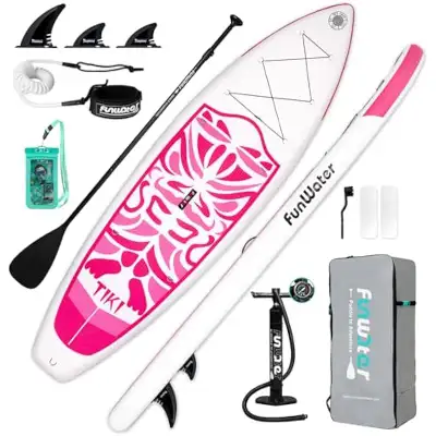 FunWater Stand up Paddle Board Inflatable Paddleboard Ultra-Ligh, View more