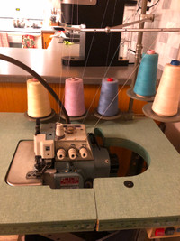 sewing machine (overlock & seamer)