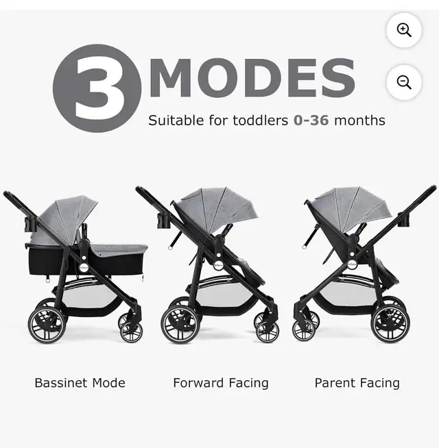 infans baby/toddler stroller in Strollers, Carriers & Car Seats in Barrie - Image 4