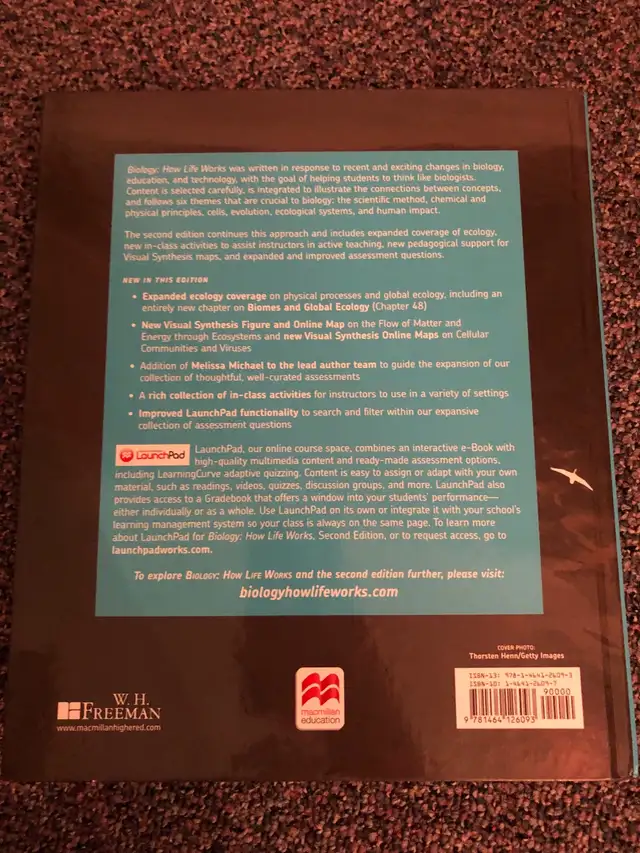 Biology: How Life Works 2nd edition by Morris in Textbooks in Peterborough - Image 3