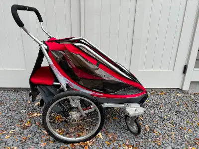Single Chariot stroller-cougar 2 with bike attachment, View more