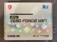 Brand New MSI MPG Z690 FORCE WIFI ATX LGA1700 Motherboard