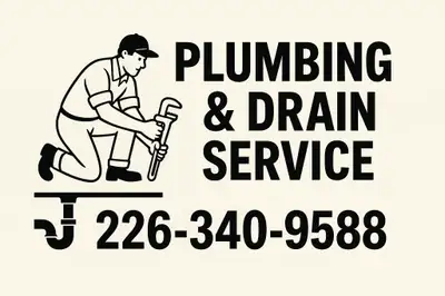 PLUMBING & DRAIN PROBLEMS-226-340-9588, View more