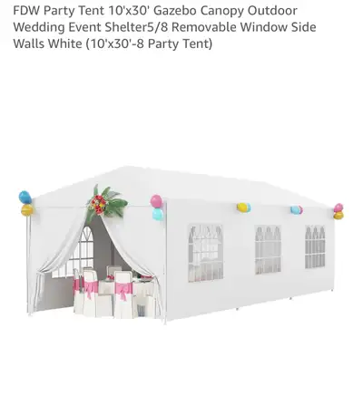 Party Tent (10x30) - still in box, View more