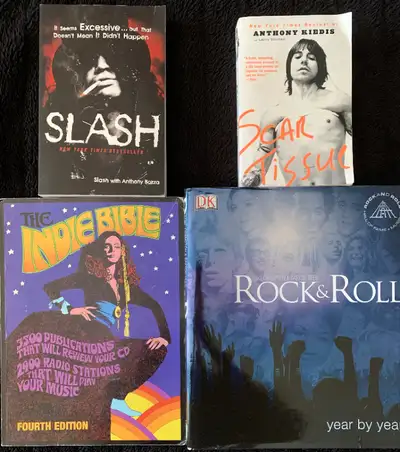 Rock Books For Sale, View more