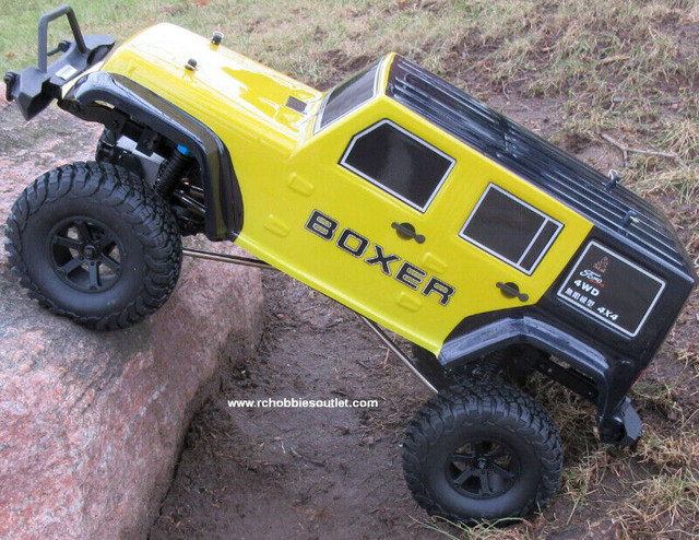 New RC Trail / Crawler Truck BOXER Electric 1/10 Scale RTR 2.4G in Hobbies & Crafts in Sault Ste. Marie - Image 2