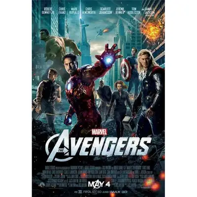 Avengers movie mini poster, View more