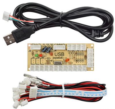 USB Arcade Joystick Circuit Board Zero Delay Arcade USB Encoder, View more