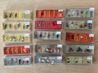 New HO / 1:87 Scale Hand Painted German Preiser Figures