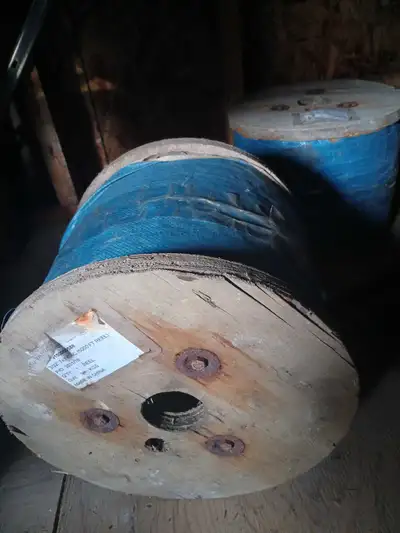 I'm offering two reels of 3/32" 7x7 Galvanized Aircraft Cable (5000 ft) cable, perfect for various a...