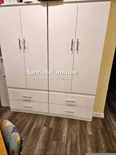 4 Door Wardrobe New Wardrobe Closet Cupboard Cabinet Almirah, View more