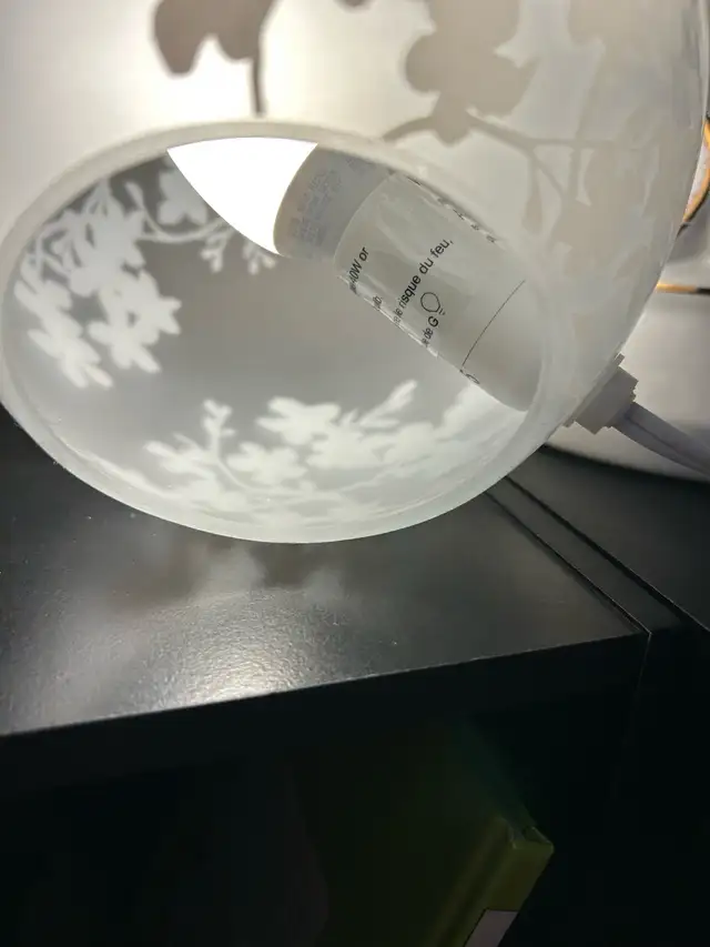 Ikea lamp $40, KNUBBIG Table Lamp 7” Tall Blossom Whit in Indoor Lighting & Fans in Oakville / Halton Region - Image 6