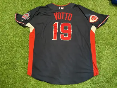 All Star Game Joey Votto Cincinnati Red Majestic Baseball Je, View more