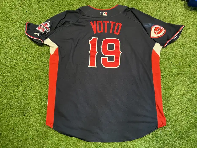 All Star Game Joey Votto Cincinnati Red Majestic Baseball Je in Baseball & Softball in City of Toronto - Image 2
