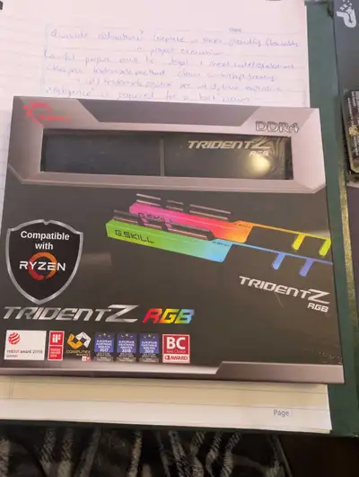 16gb ddr4 3600mhz trident, View more