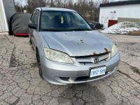 2005 honda civic SOLD AS IS
