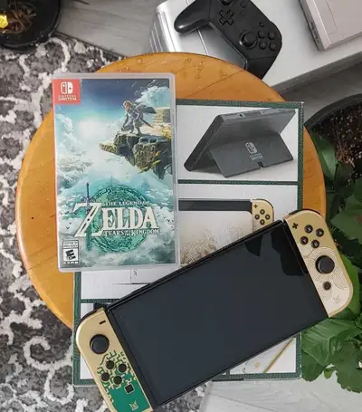 Nintendo Switch OLED Special Edition Zelda, View more