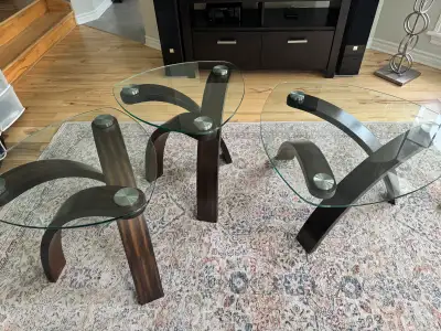 Tables de salon (ensemble de 3), View more