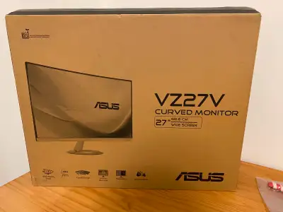 ASUS 27 inch curved computer monitor. Seldom used, in excellent condition. Great for gaming, streami...