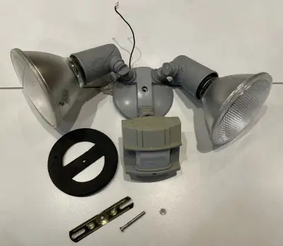 Floodlight motion sensing, View more