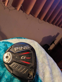 Ping 5 wood g410 head and assorted rh irons 