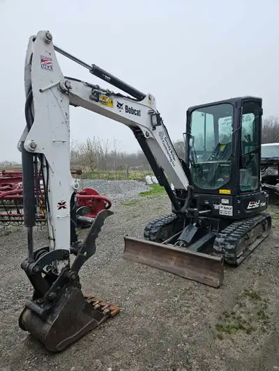 This mini ex runs great and works well, we just don't need it anymore. Comes with an 18" spade tooth...