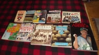 10 CLASSIC MLB BASEBALL BOOKS BUNDLE/ HARDCOVER&SOFT