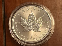 1 oz 2021 Canadian Silver Maple Leaf Coin